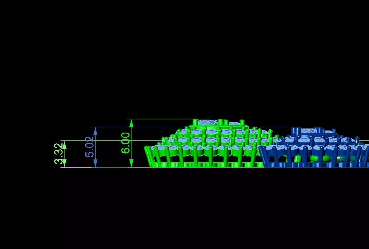 Swarea Necklace Diamond  3D print model_5