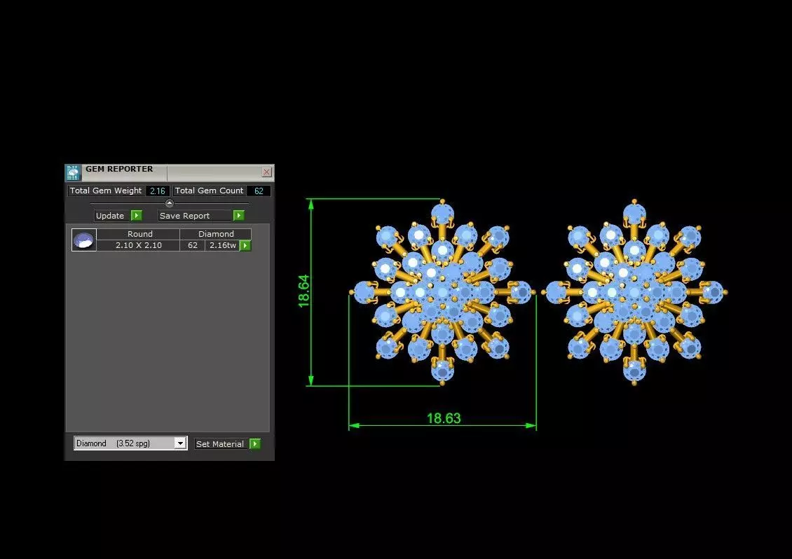 27 Earring Collection 3D print model_33