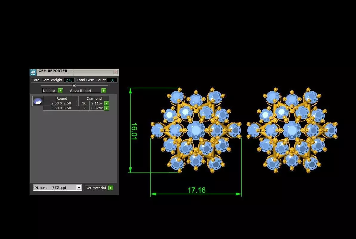 27 Earring Collection 3D print model_34