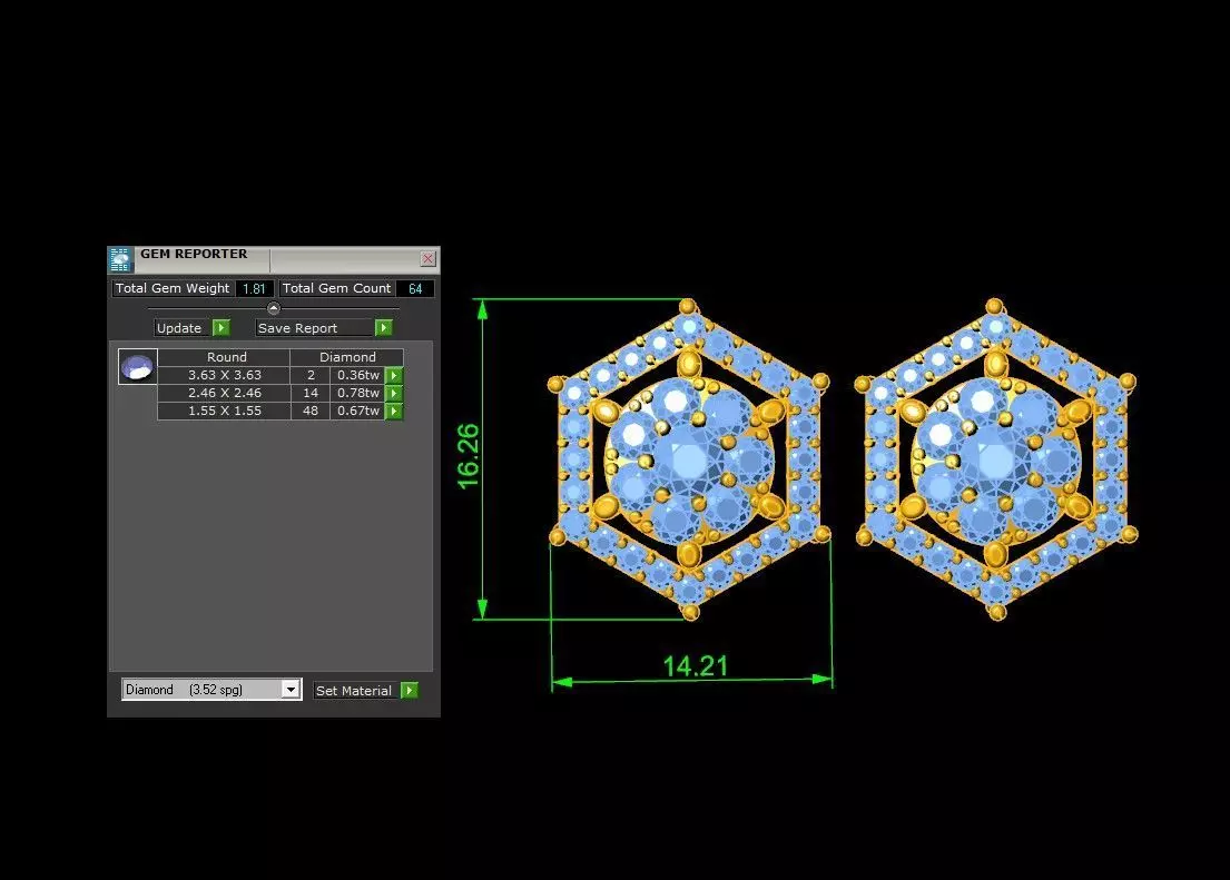 27 Earring Collection 3D print model_32