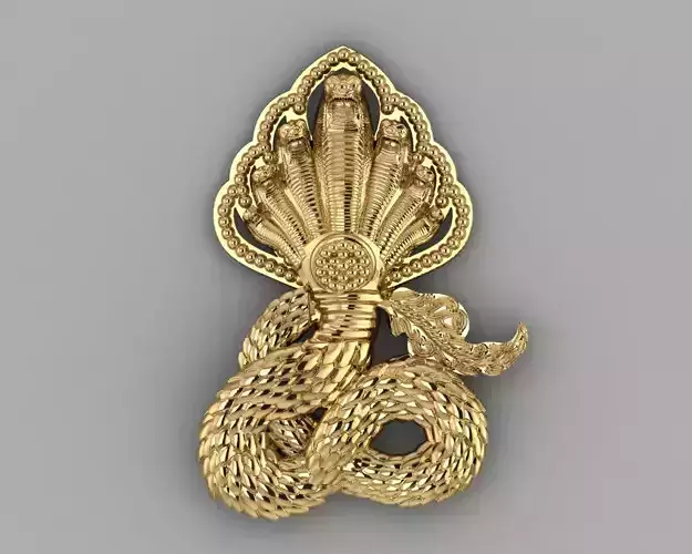 Khmer Dragon Neak Khmer Pendant