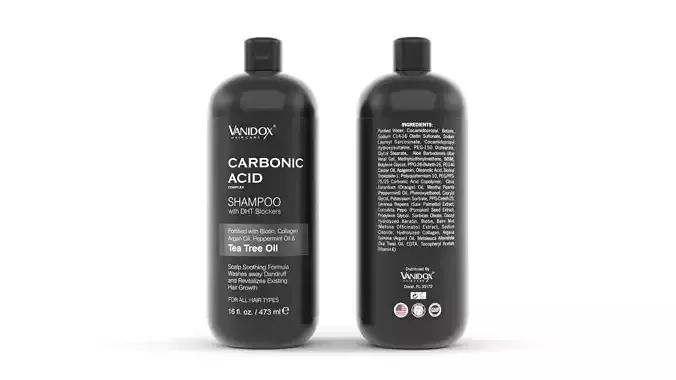 Shampoo Bottle 3D model