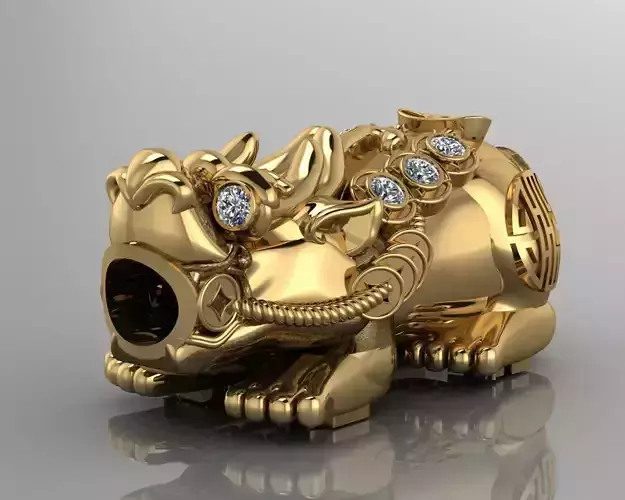 Pisive Chinese Sign Pendant