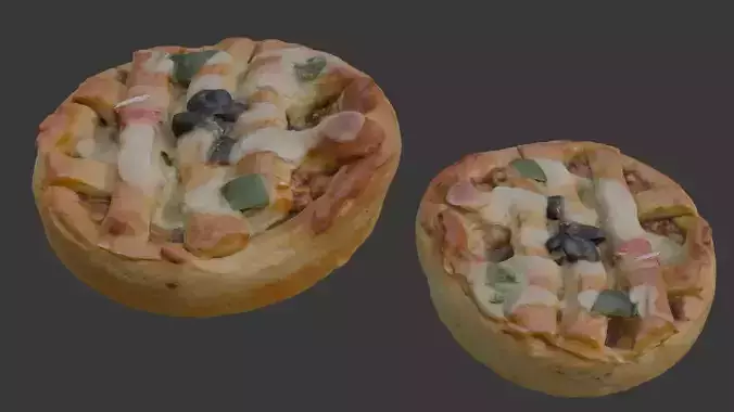  Mini Veggie Pizza Scan