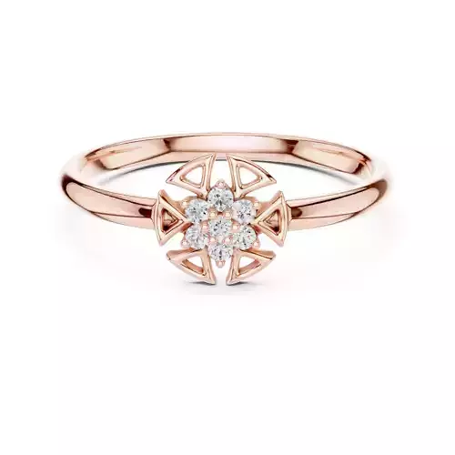 Round Cut Diamond Engagement Wedding Ring 3DM STL Video