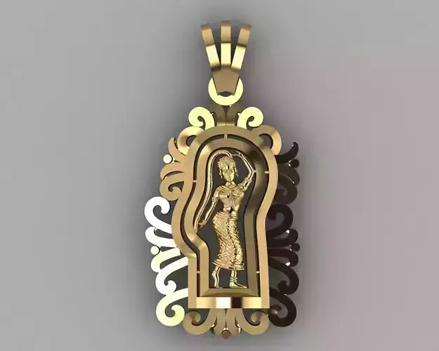 Neang Romsaiysok Khmer Girl Pendant