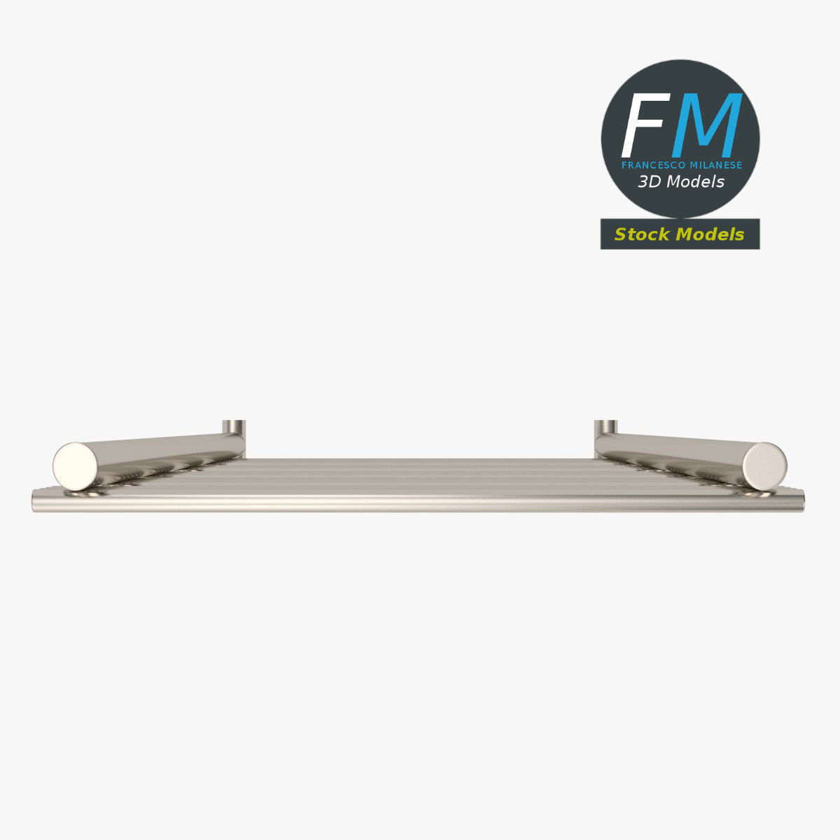 Towel radiator 1 3D model_6