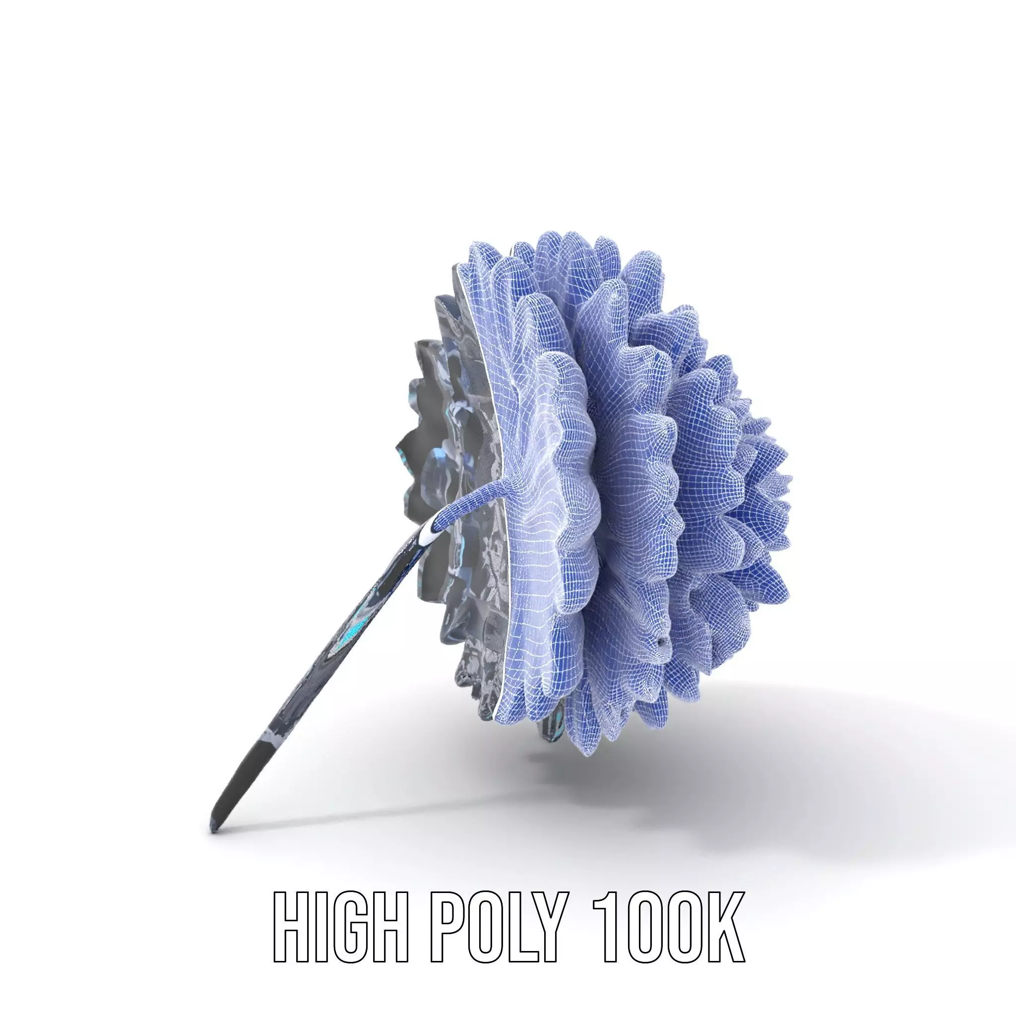 Futuristic AllTerrain Tire model pack Low-poly 3D model_5