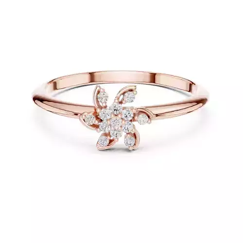 Round Cut Diamond Engagement Wedding Ring 3DM STL Video