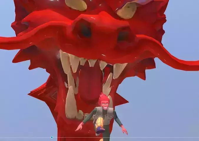 Mighty Guy Dragon 8 Gates Open with Facial