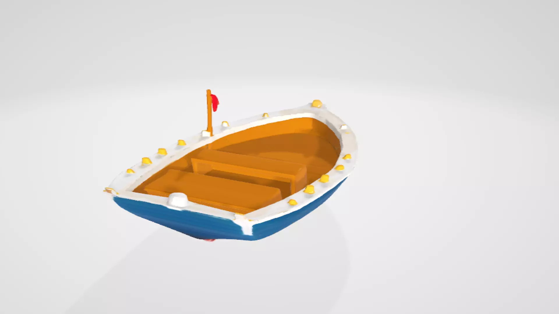 Boat 3d 3D model_8
