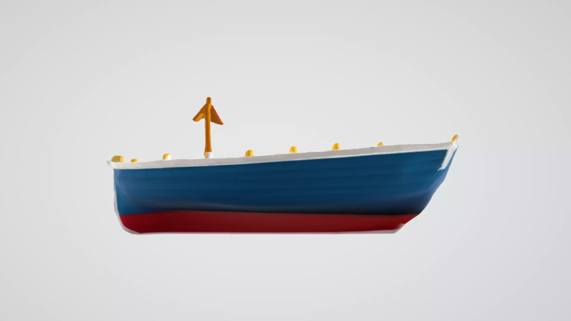 Boat 3d 3D model_5