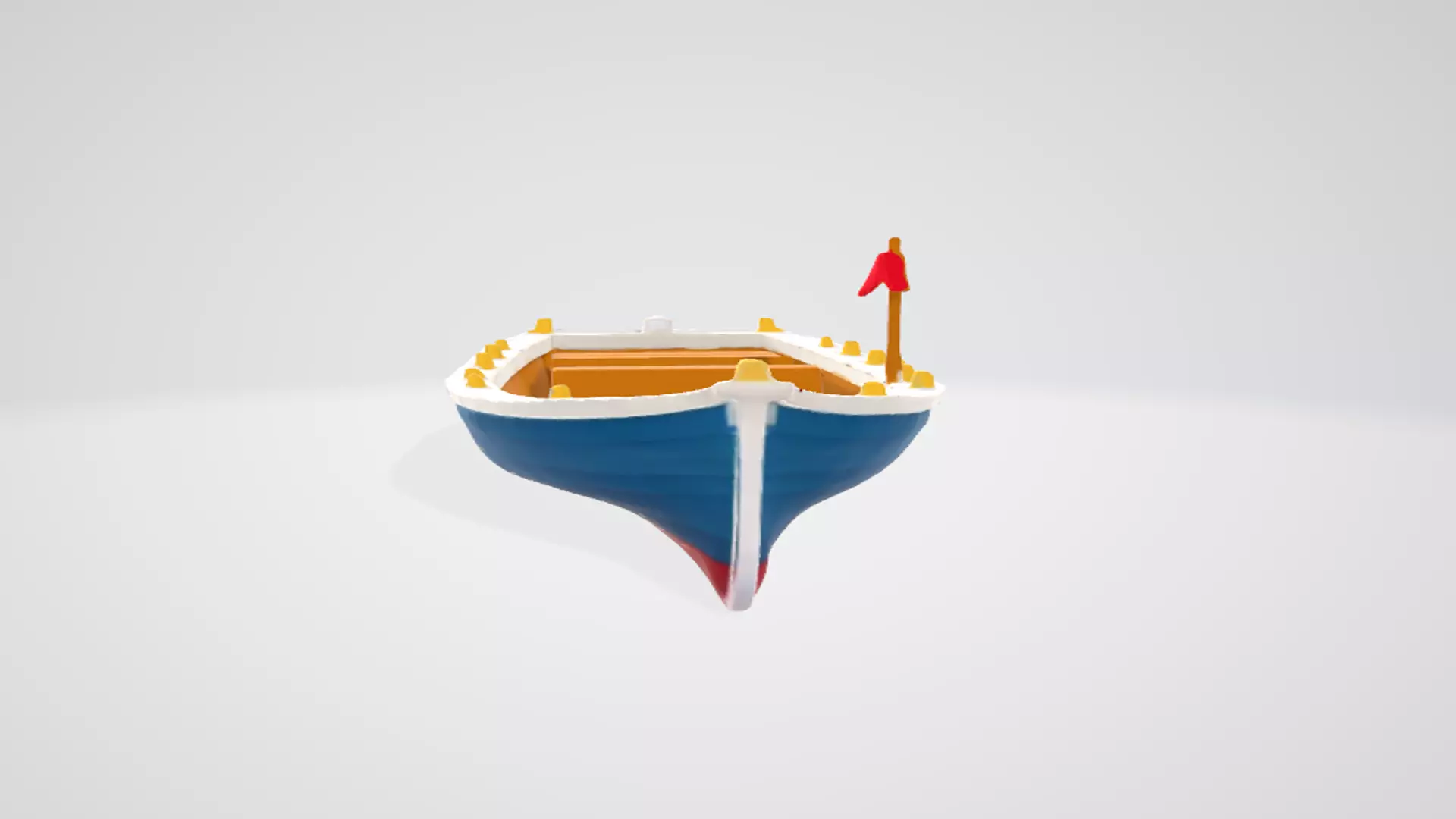 Boat 3d 3D model_3