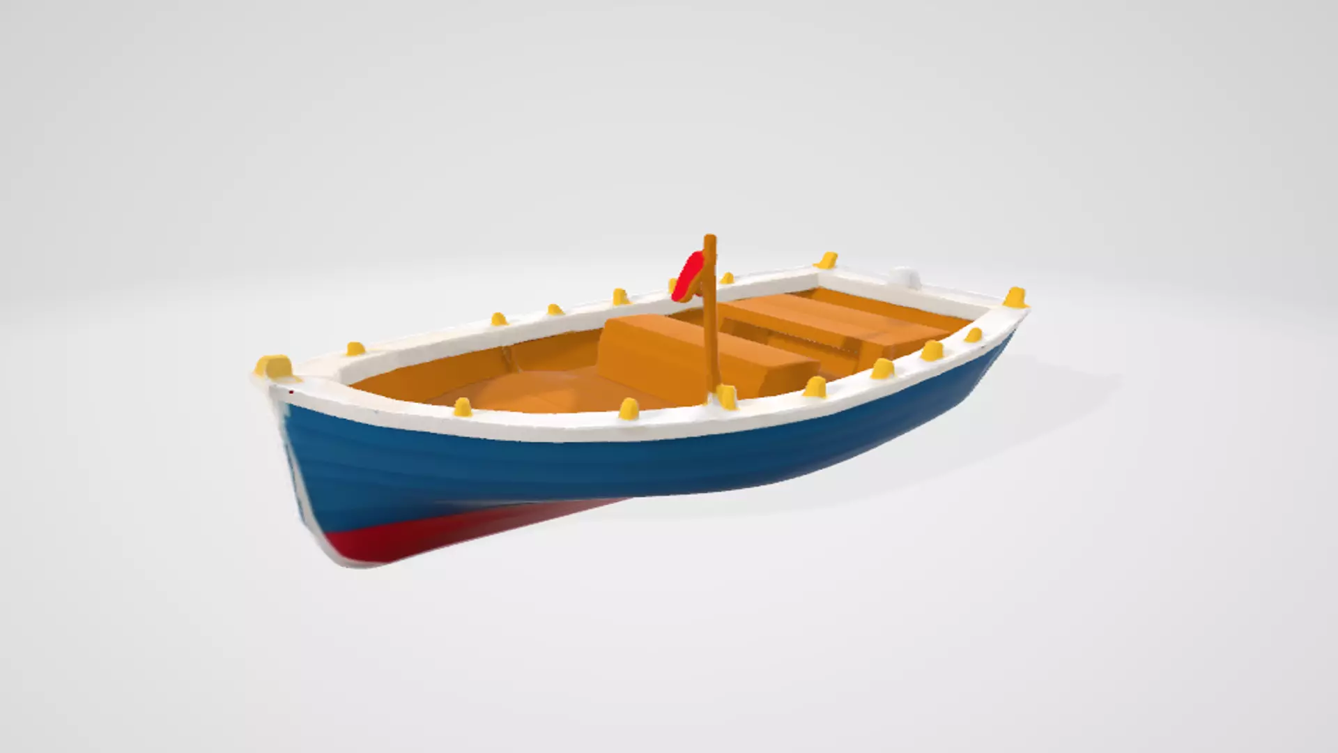 Boat 3d 3D model_4