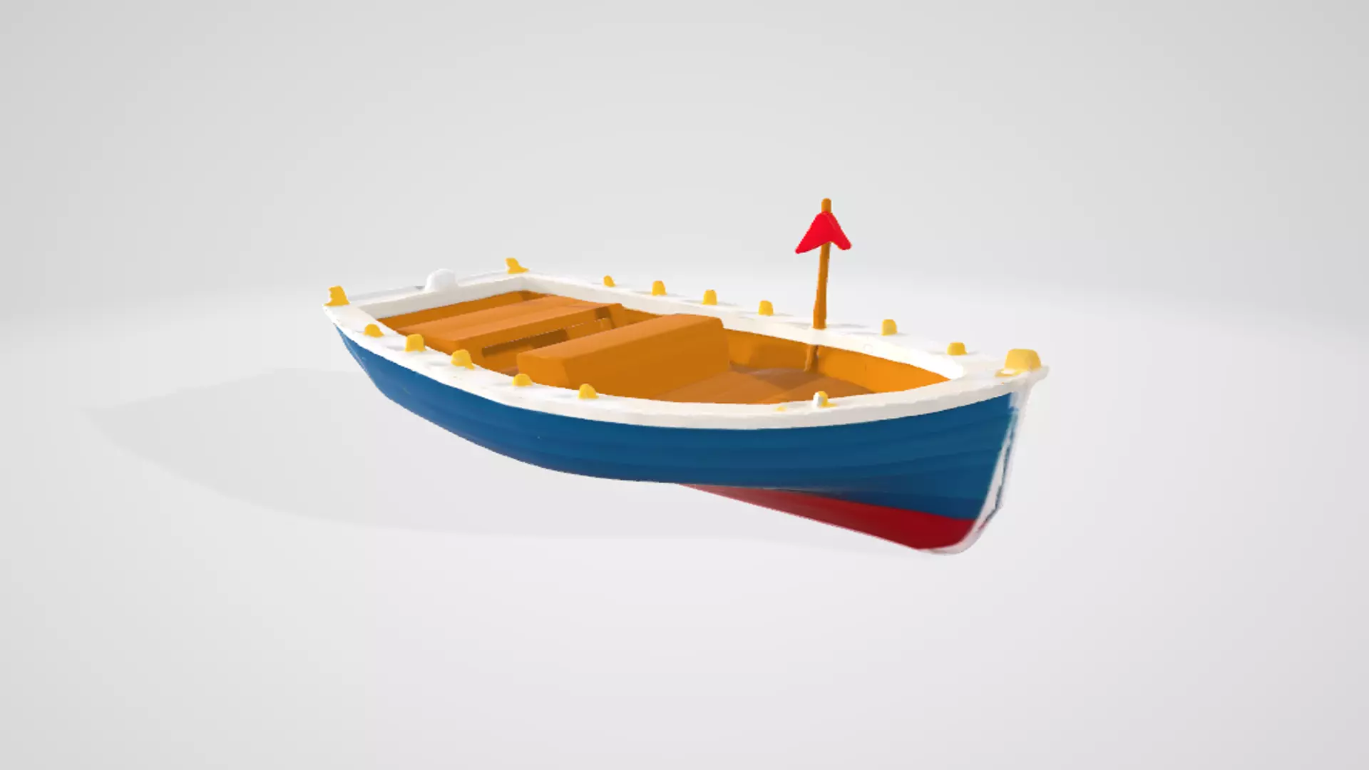 Boat 3d 3D model_0