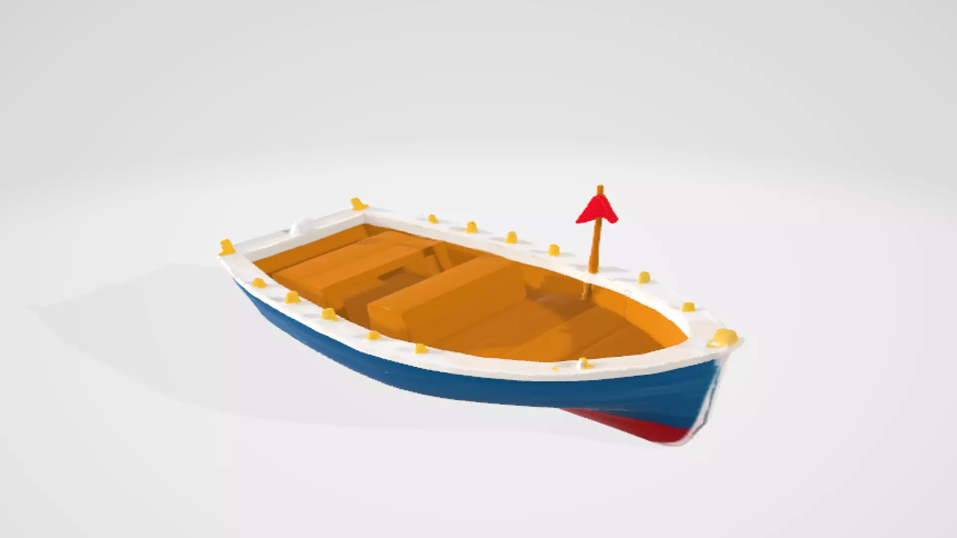 Boat 3d 3D model_9
