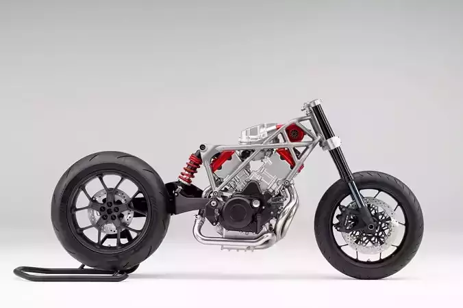 HONDA VTR850RR V3 ELECTRIC SUPERCHARGED WITH SUBFRAME