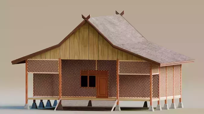 Traditional Houses - Rumah Sunda Capit Gunting