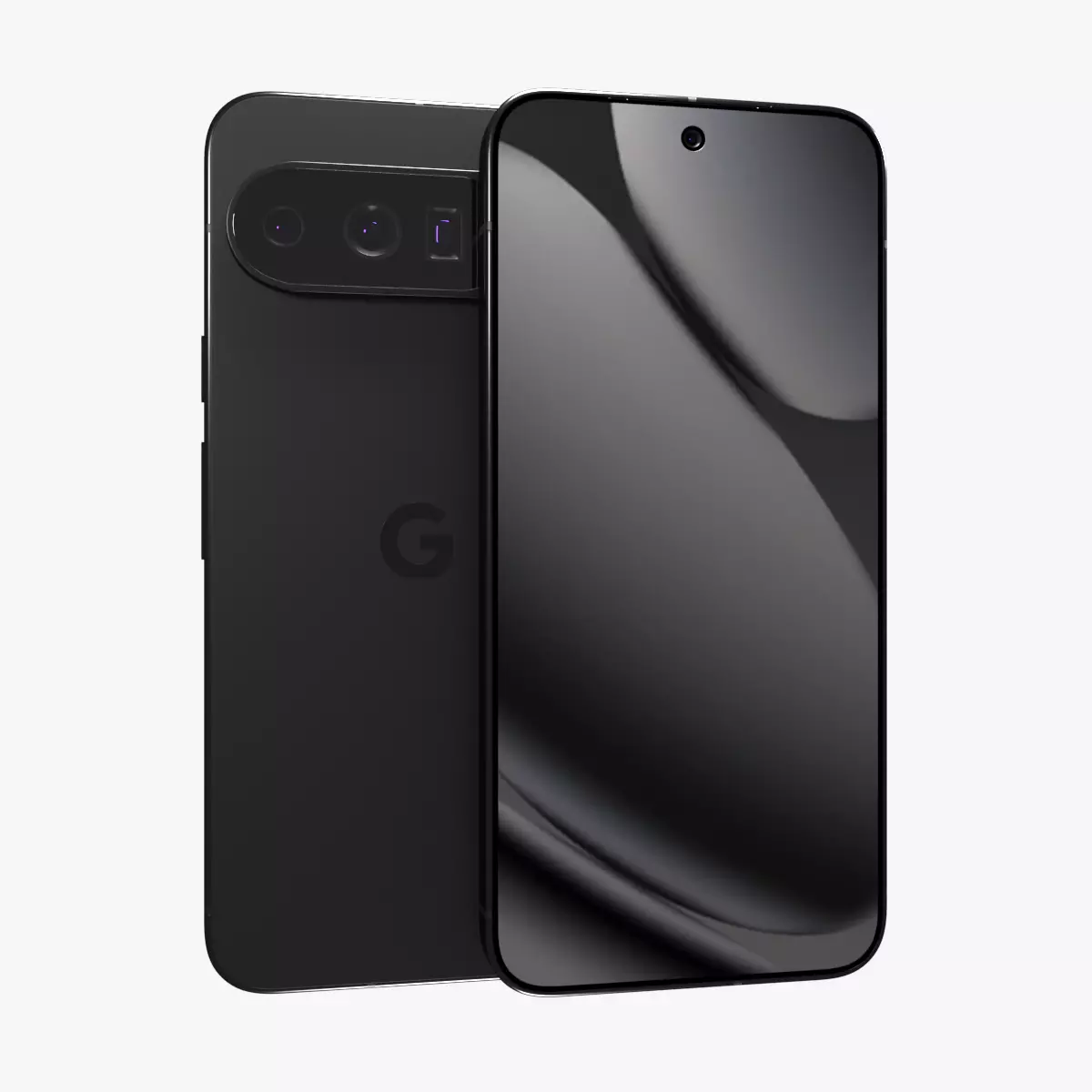 Google Pixel 10 Pro XL Obsidian Low-poly 3D model_0