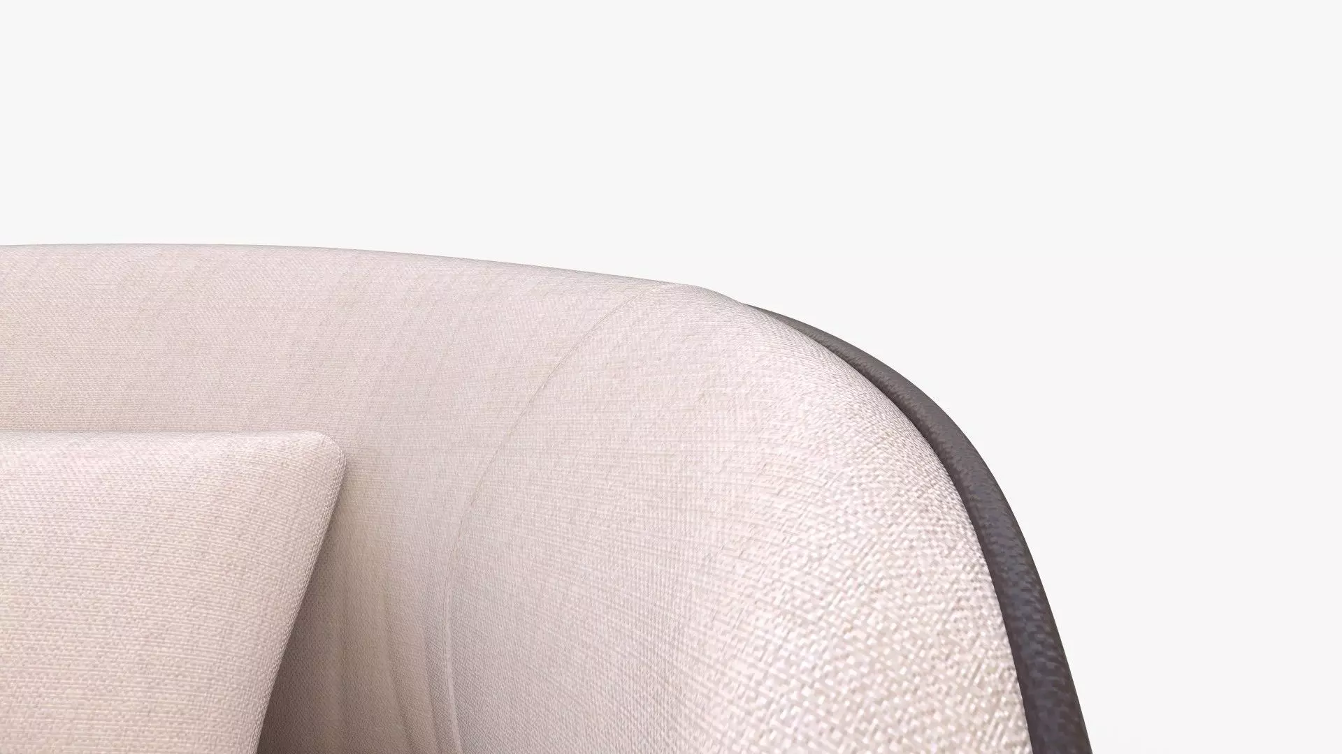 Fendi Casa Annabelle armchair 3D model_7