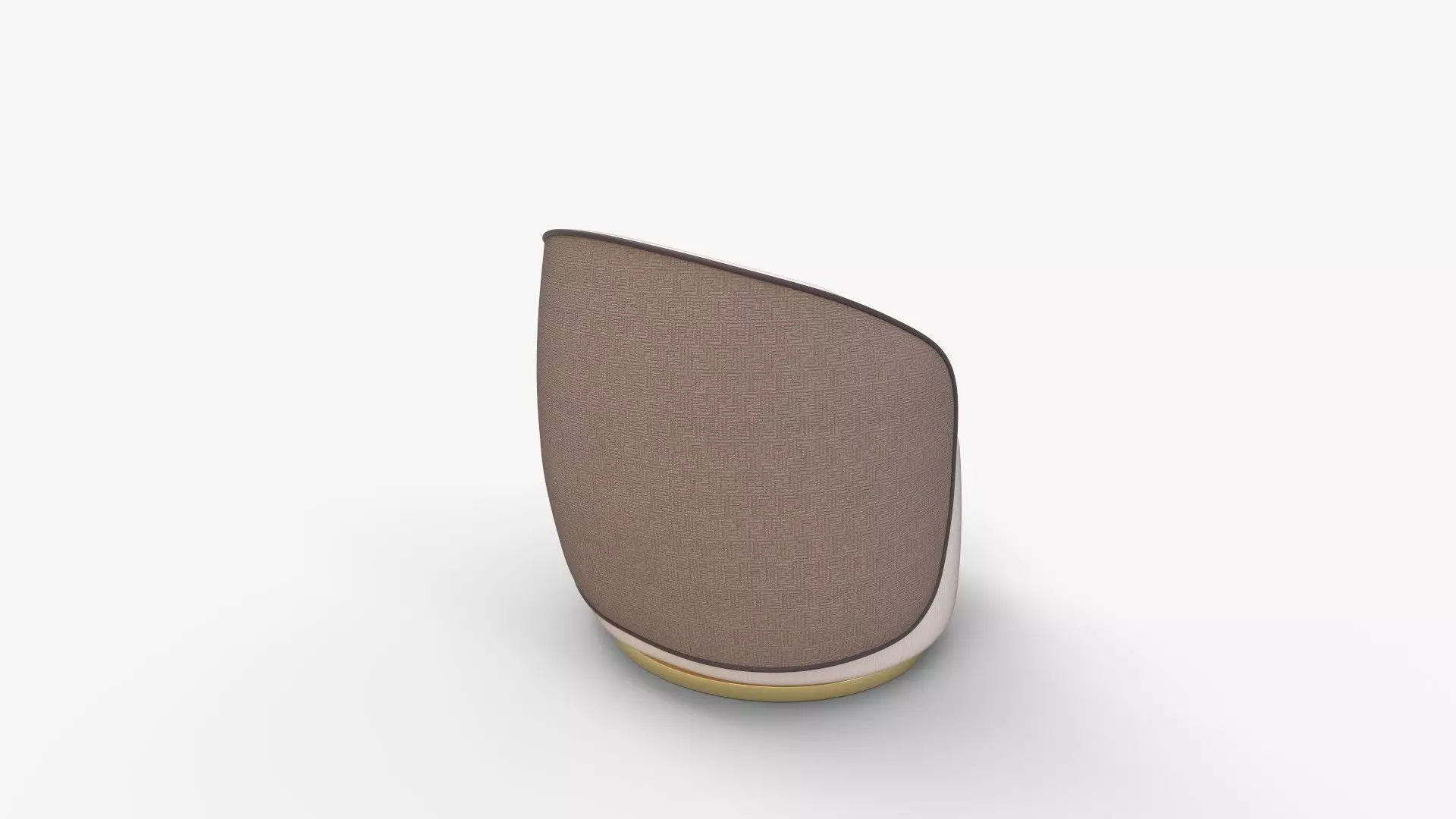 Fendi Casa Annabelle armchair 3D model_2