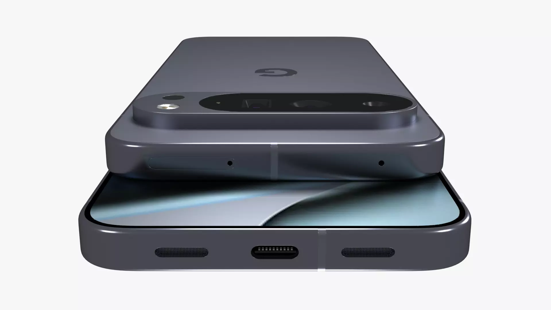 Google Pixel 10 Pro XL Moonstone Low-poly 3D model_2