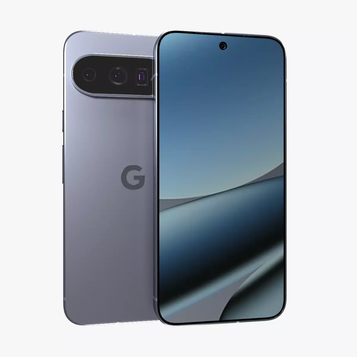 Google Pixel 10 Pro XL Moonstone Low-poly 3D model_0