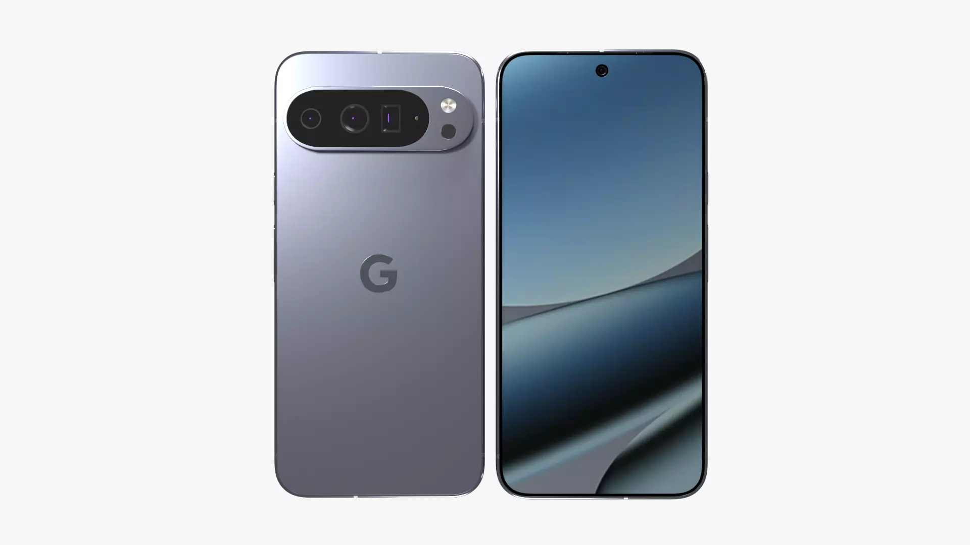 Google Pixel 10 Pro XL Moonstone Low-poly 3D model_1