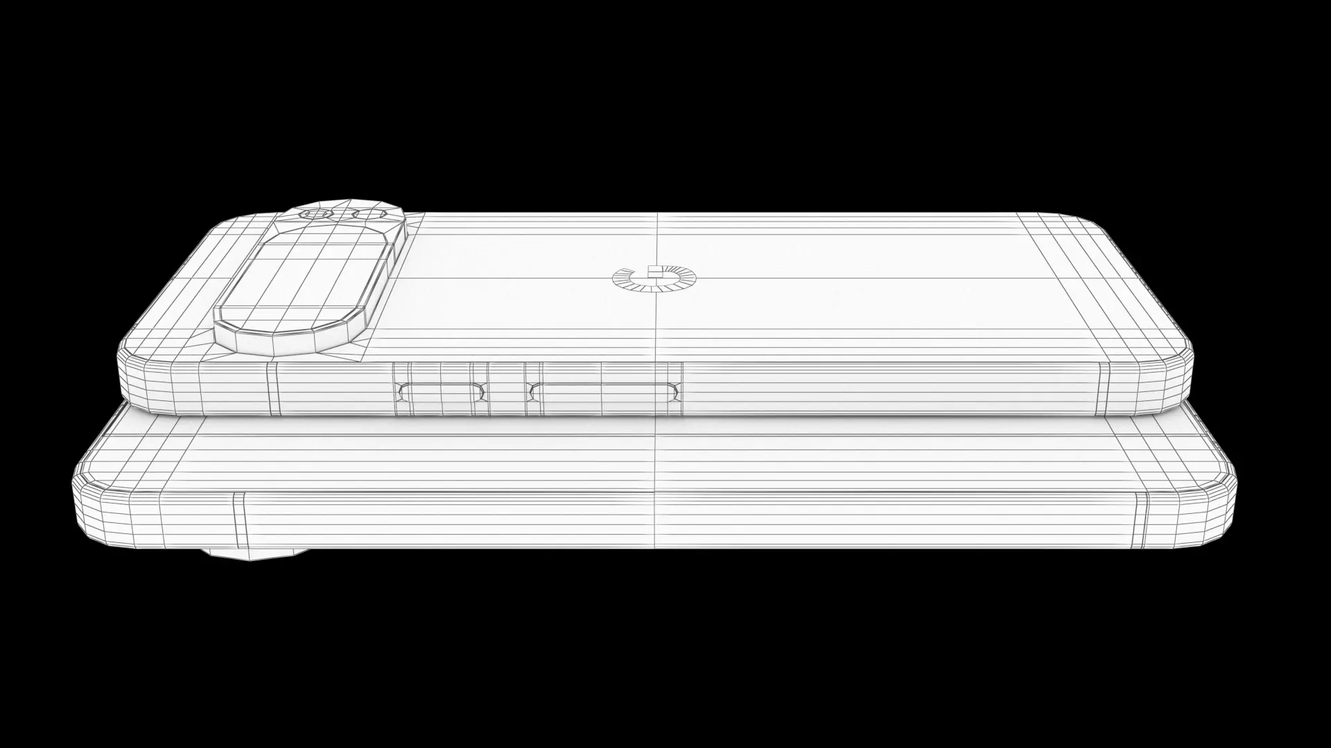 Google Pixel 10 Pro XL Porcelain Low-poly 3D model_9