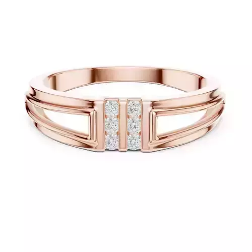 Split Shank Round Diamond Engagement Wedding Ring 3DM STL Video