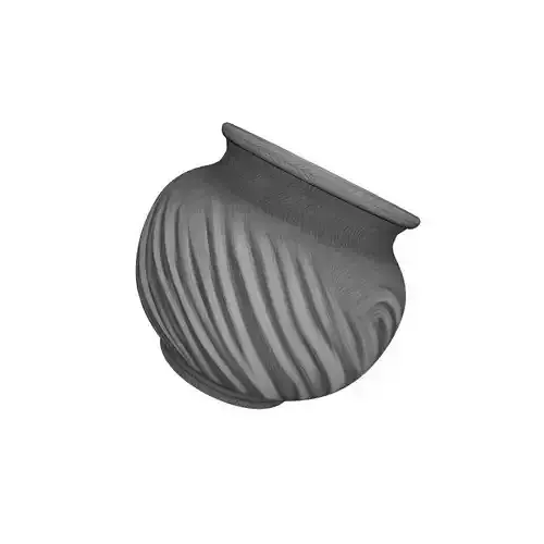 Old Style Decorative Pot 3D Print Model Design