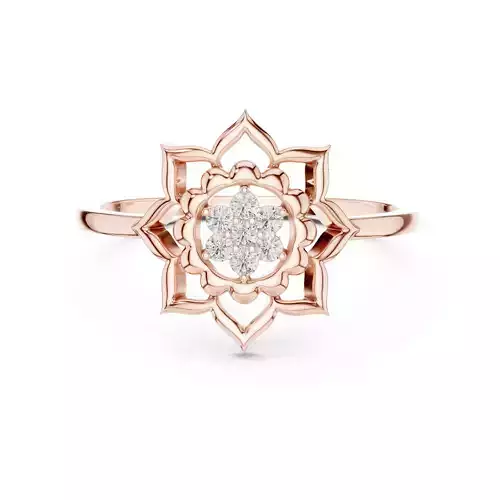 Round Cut Diamond Engagement Wedding Ring 3DM STL Video