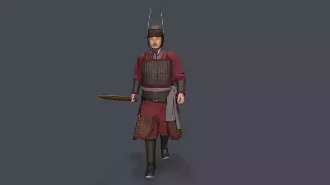 Ancient Chinese warrior