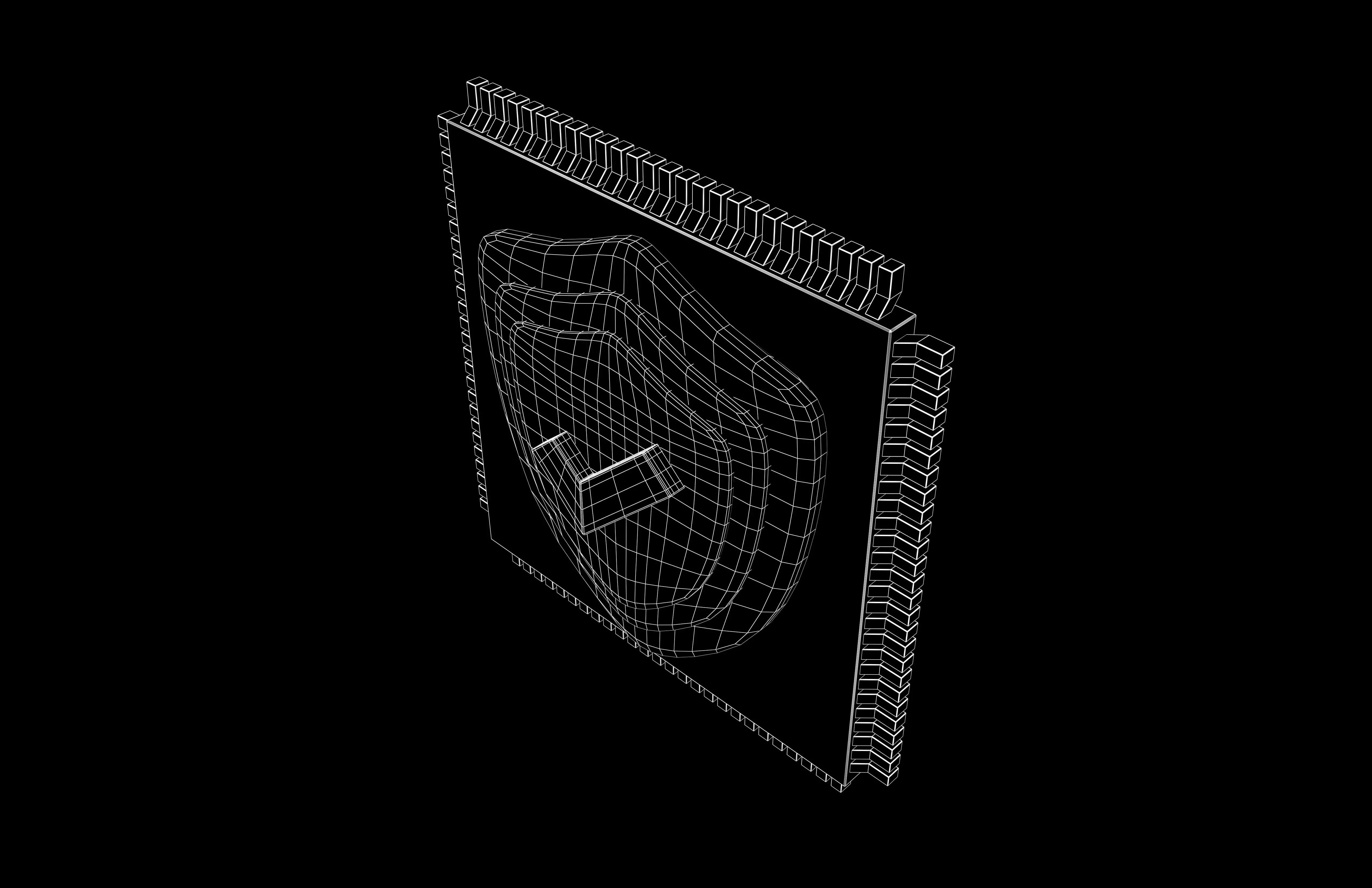 Chip Security Icon v1 004 Low-poly 3D model_7