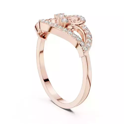 Round Cut Diamond Engagement Wedding Ring 3DM STL Video