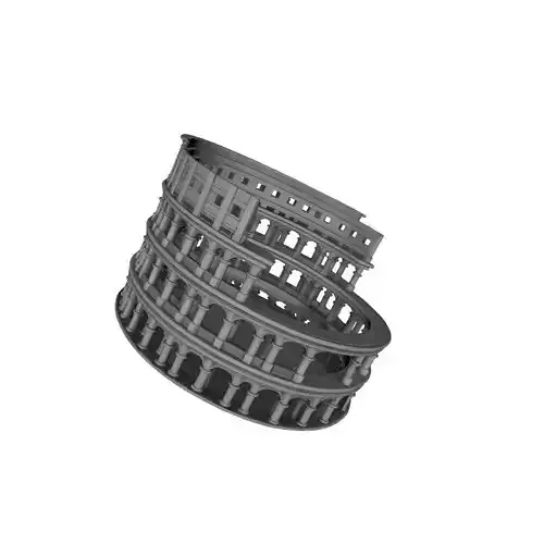 The Colosseum Rome 3D Printable Architectural Model