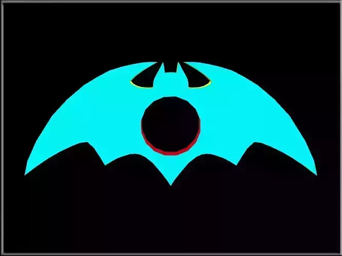 Bat Halloween Sign 09