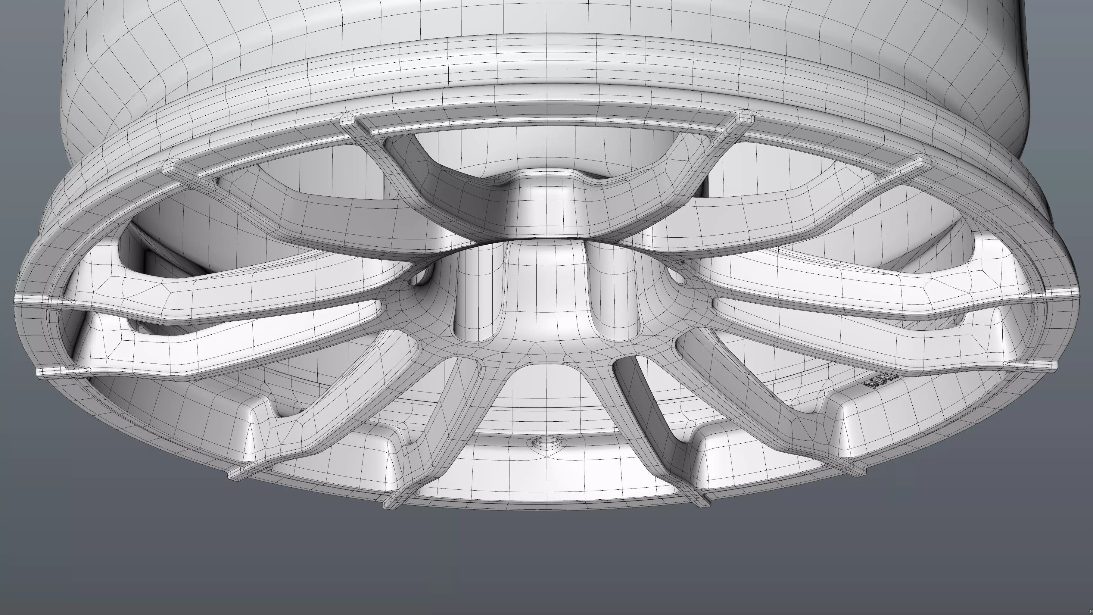 RAYS GRAM LIGHTS 57XR Low-poly 3D model_32