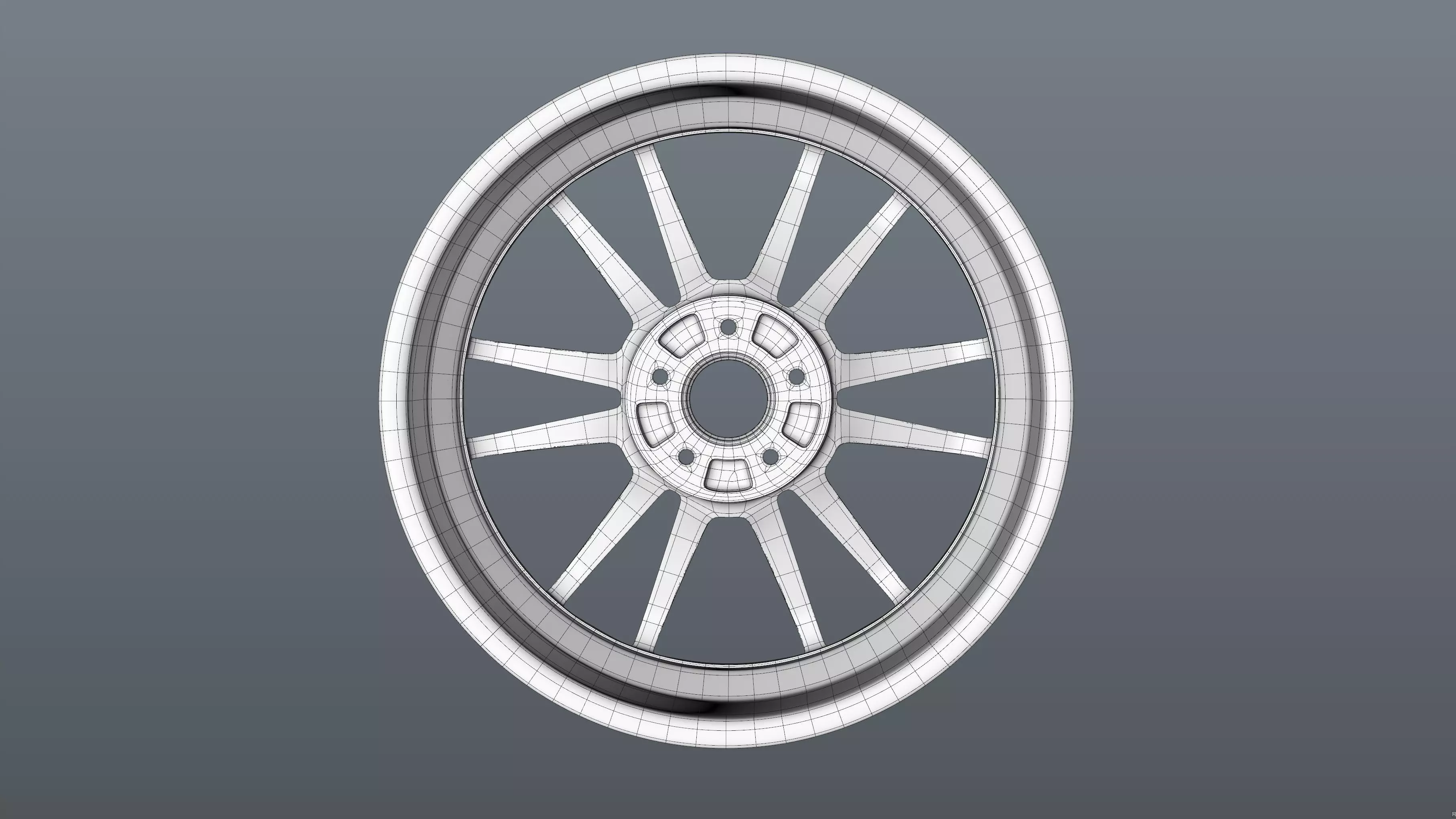 RAYS GRAM LIGHTS 57XR Low-poly 3D model_27