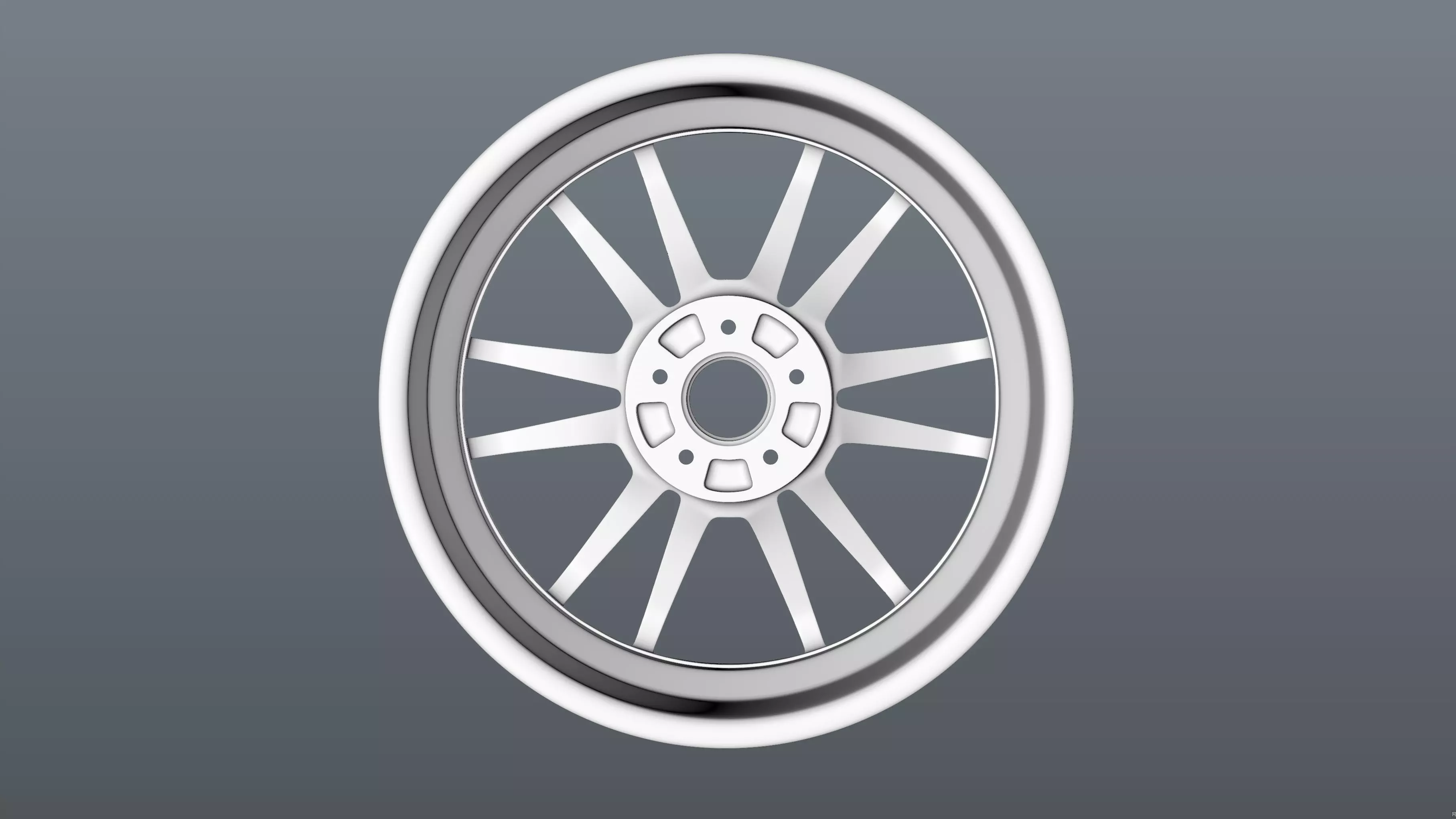 RAYS GRAM LIGHTS 57XR Low-poly 3D model_16