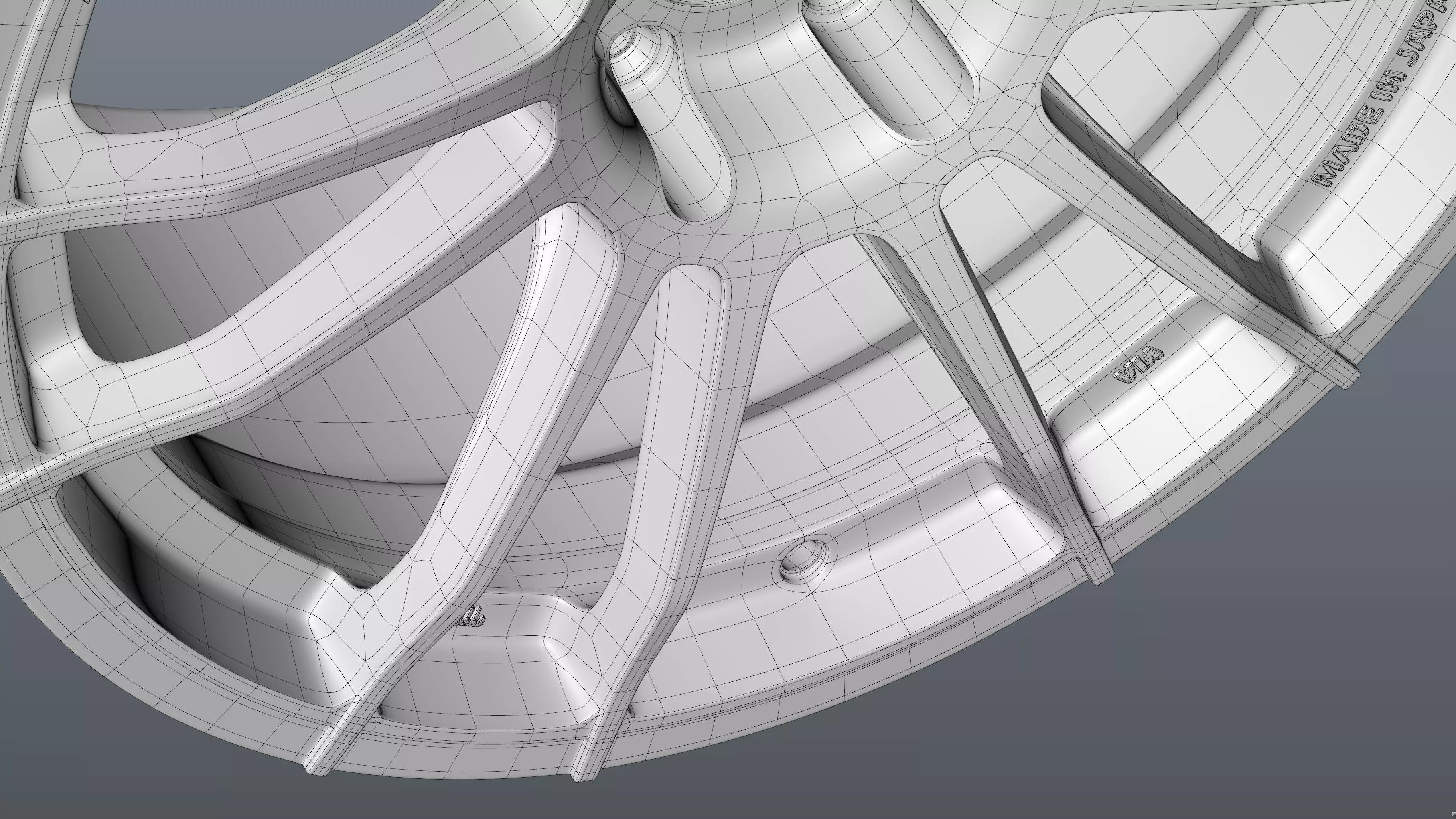 RAYS GRAM LIGHTS 57XR Low-poly 3D model_29