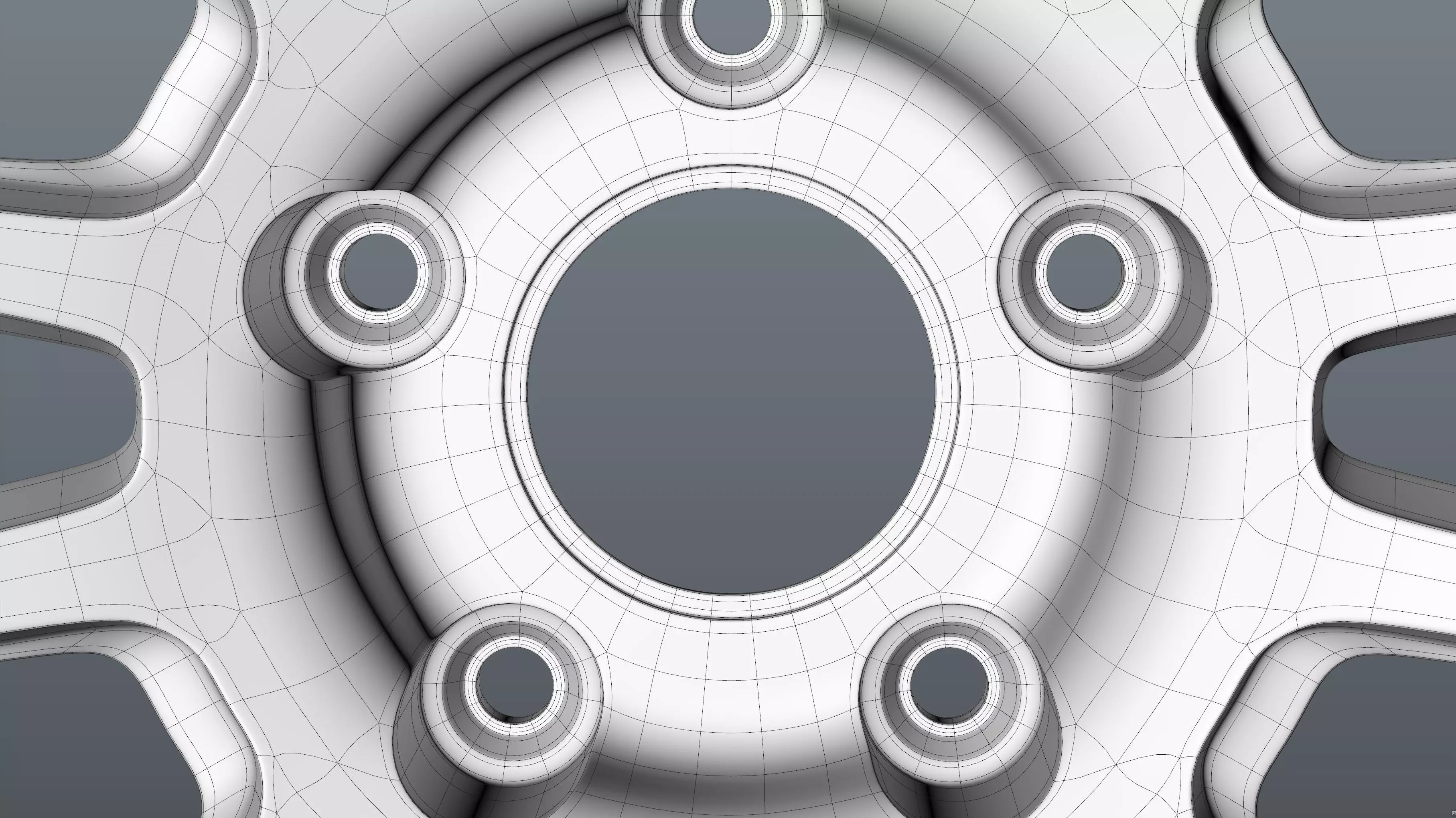 RAYS GRAM LIGHTS 57XR Low-poly 3D model_30