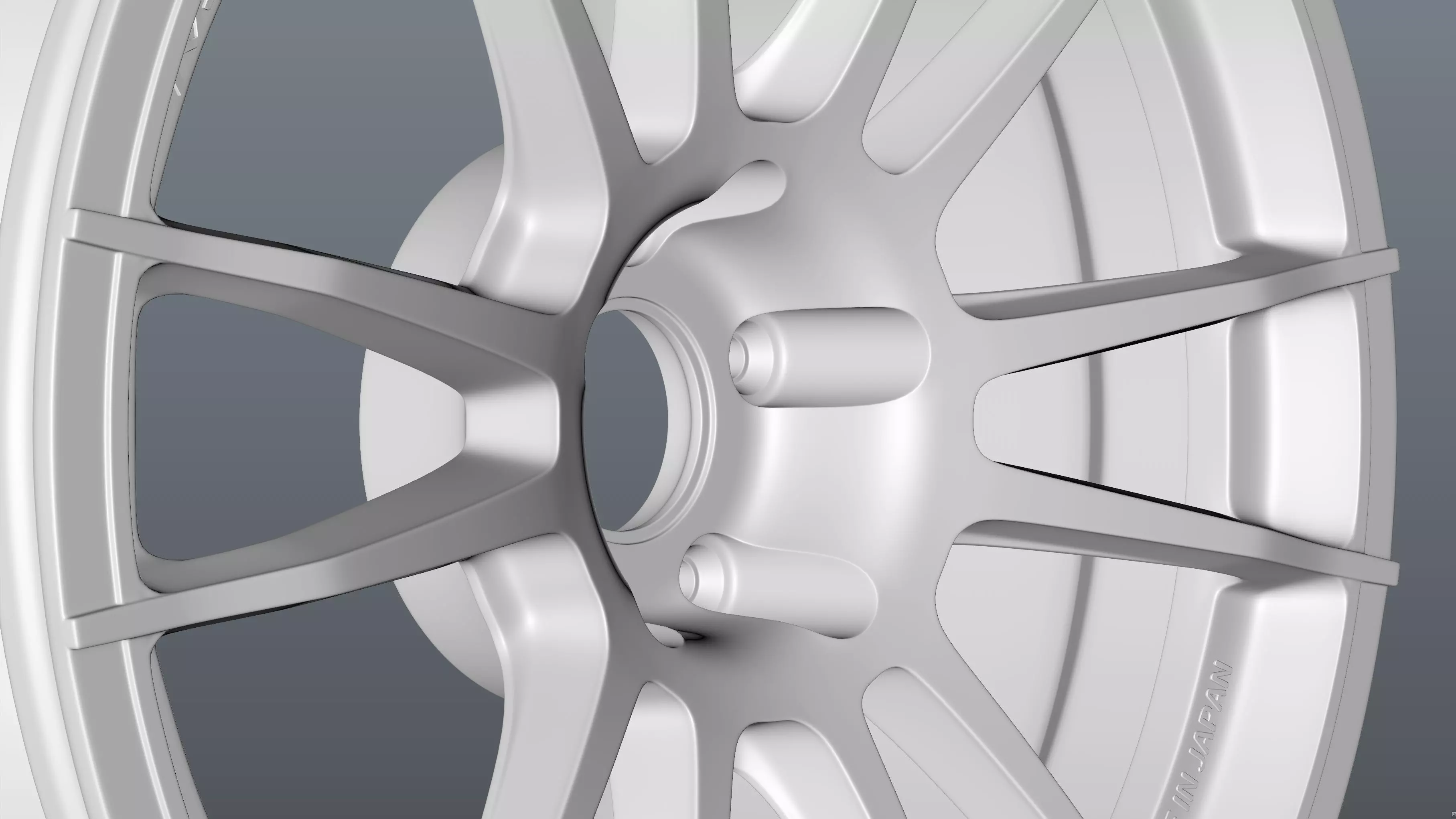 RAYS GRAM LIGHTS 57XR Low-poly 3D model_20