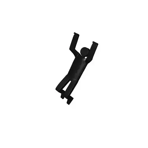 Man Climbing Cartoon Style 3D Printable Model for Fun