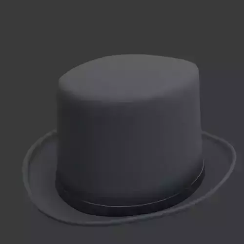 Classic Grey Top Hat