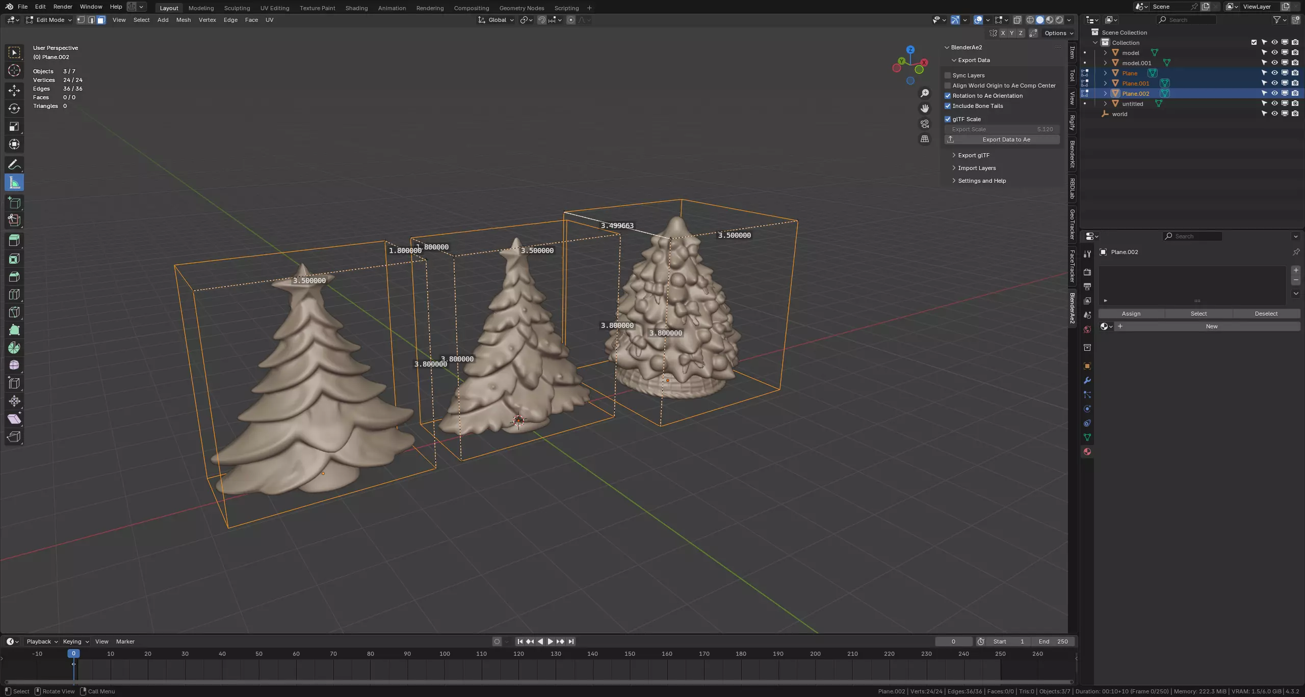  Christmas trees for 3D printing 3D print model_4