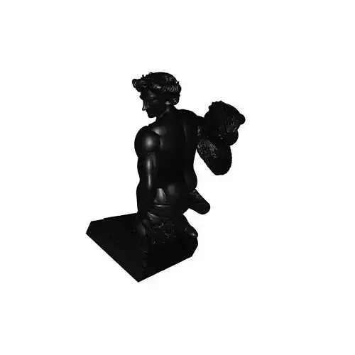 Ancient Roman Sculpture 3D Printable Model for Decor