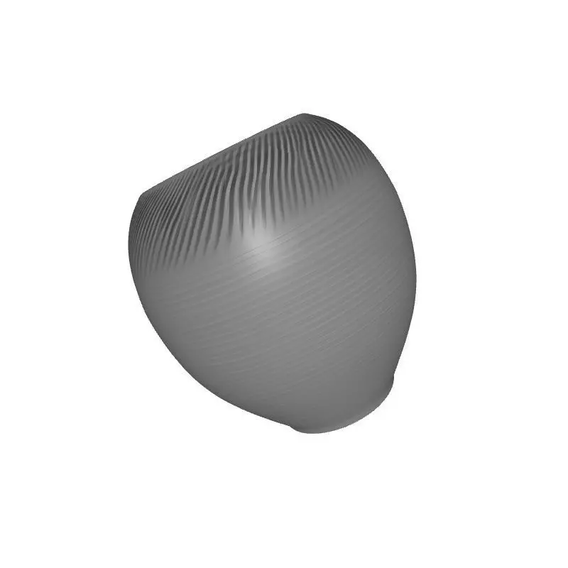 Modern Decorative Pot and Stylish Holder Design 3D print model_1