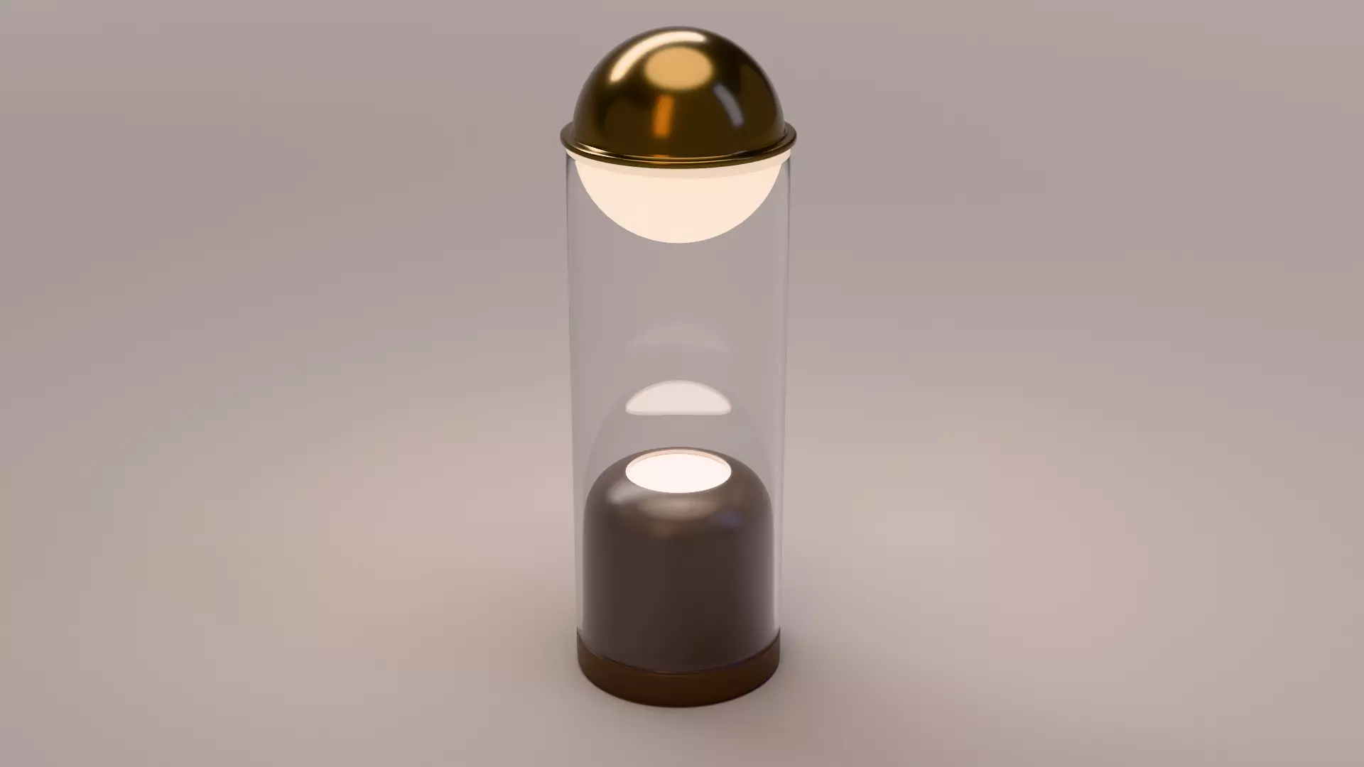 THEOREM glass table lamp by Euroluce Lampadari 3D model_0