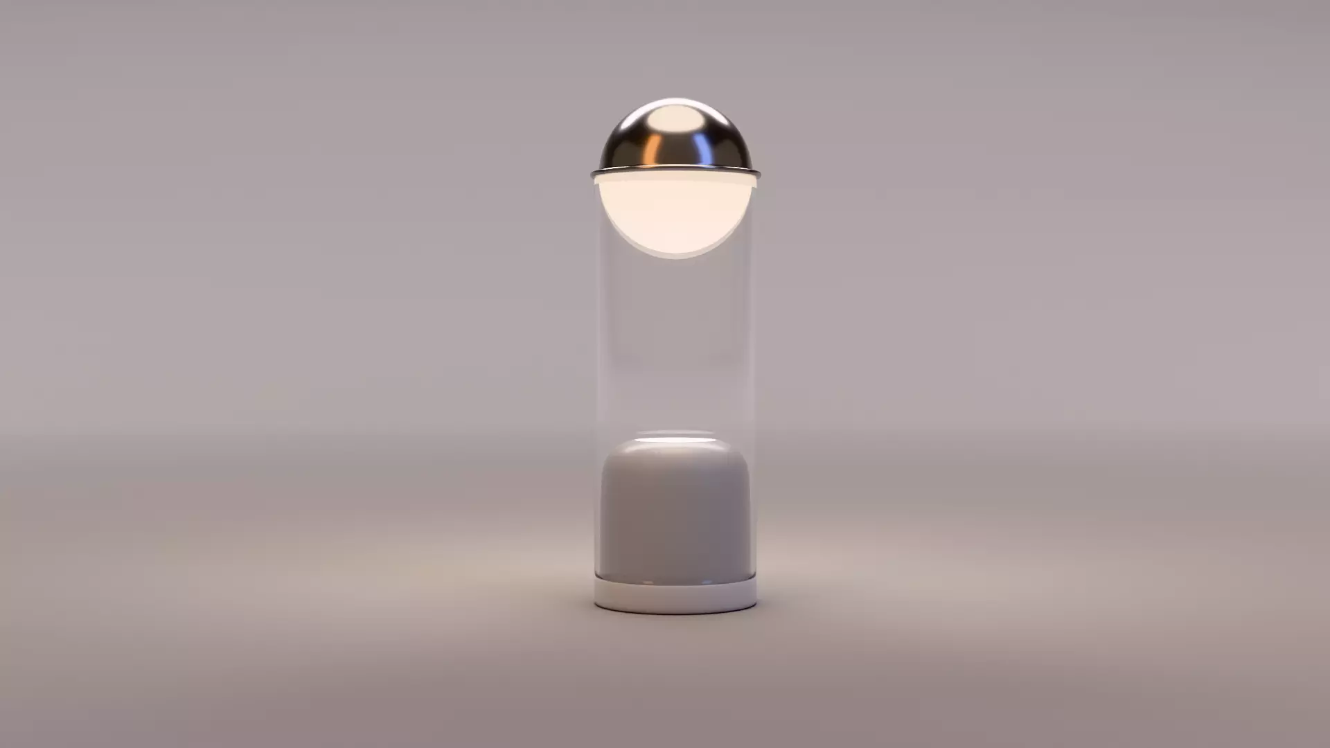 THEOREM glass table lamp by Euroluce Lampadari 3D model_2